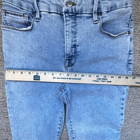 Good American Sky Blue Denim Jeans Size 8 - Picture 10 of 10